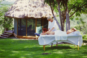 Spa services at Chaa Creek