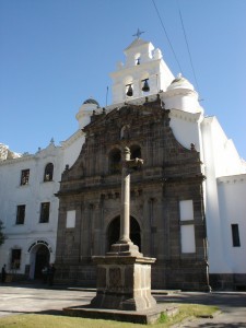 A church in Ecuador.