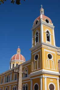 Granada Cathedral in Nicaragua.