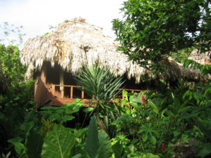 A traditional cottage in Belize.