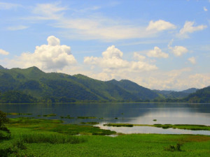 Lake Yojoa in Honduras.