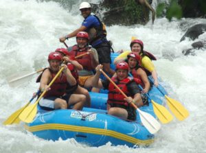 white water rafting