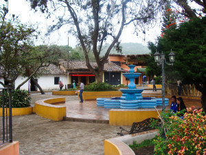 Valle de angeles in Honduras.