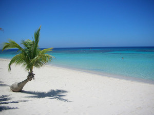 A Roatan Beach.