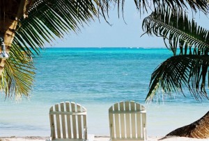 Whowell beach in Belize.